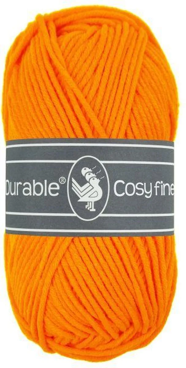 Durable Cosy Fine Neon Oranje