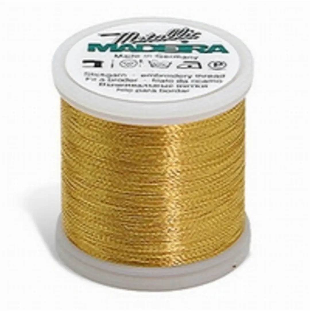 Madeira Metallic 40 200m Goud