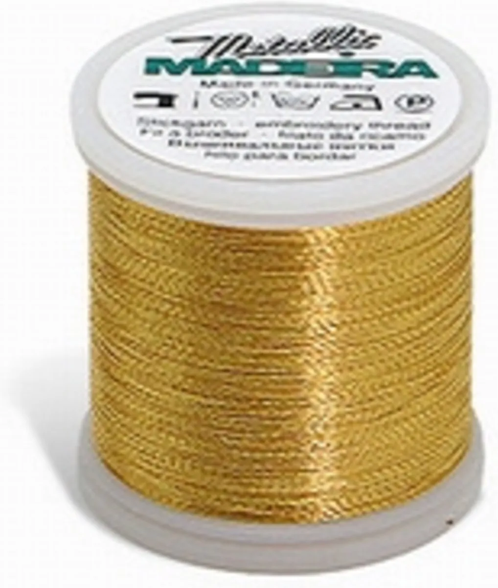 Madeira Metallic 40 200m Goud