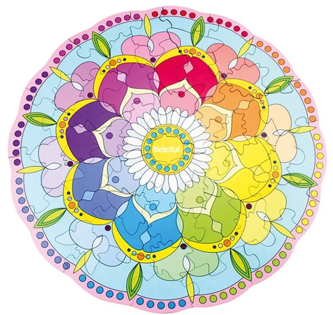 Beleduc Houten Insectenpuzzel 1000 Stuks - Multicolor