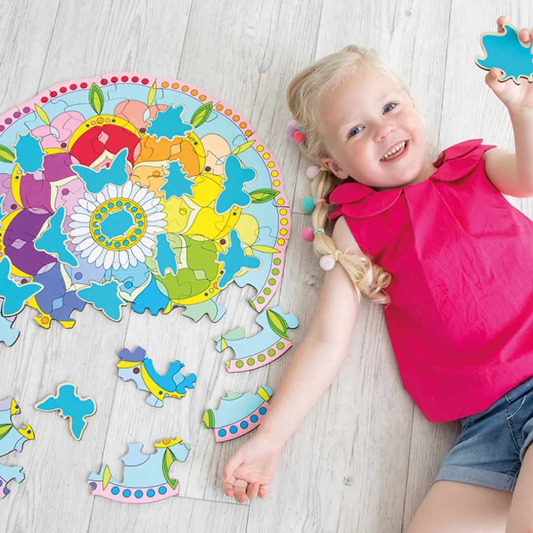 Beleduc Houten Insectenpuzzel 1000 Stuks - Multicolor
