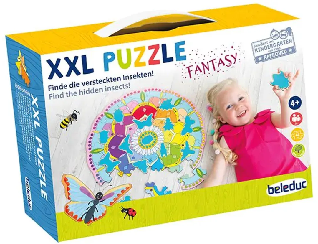 Beleduc Houten Insectenpuzzel 1000 Stuks - Multicolor