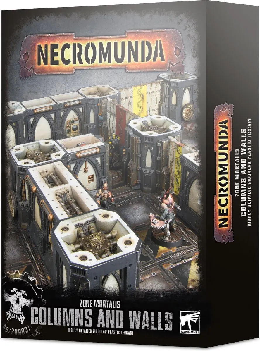 Games Workshop Necromunda Zone Mortalis Columns & Walls