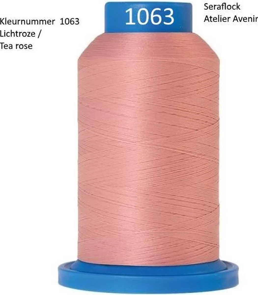 Amann Mettler Seraflock 1000mt Lockgaren - Roze