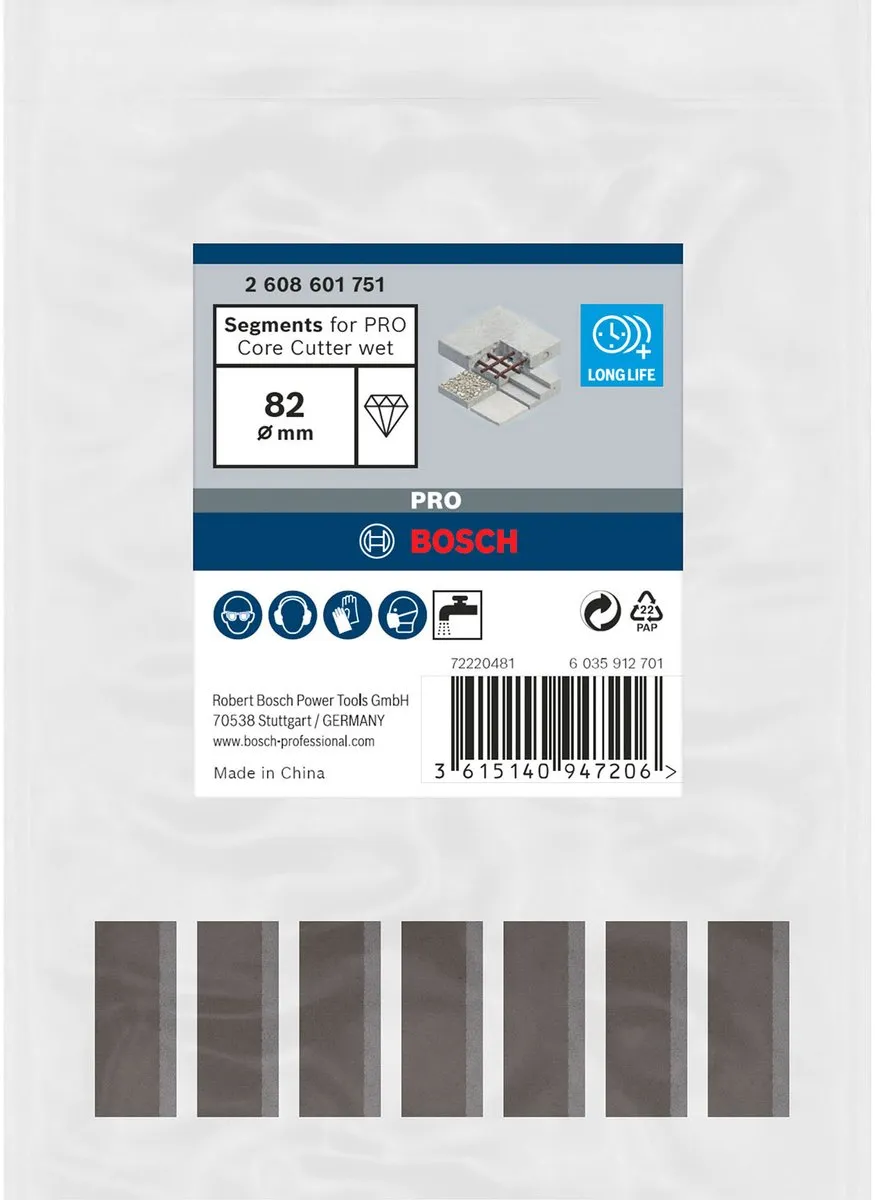 Bosch PRO Draadboren Nat 82x10mm 1 1/4" UNC - 2608601751