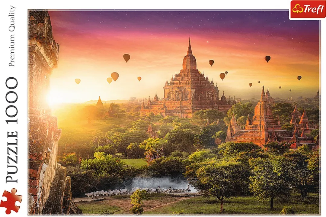 Trefl Ancient Temple Burma Puzzel 1000 Stuks - Meerkleurig