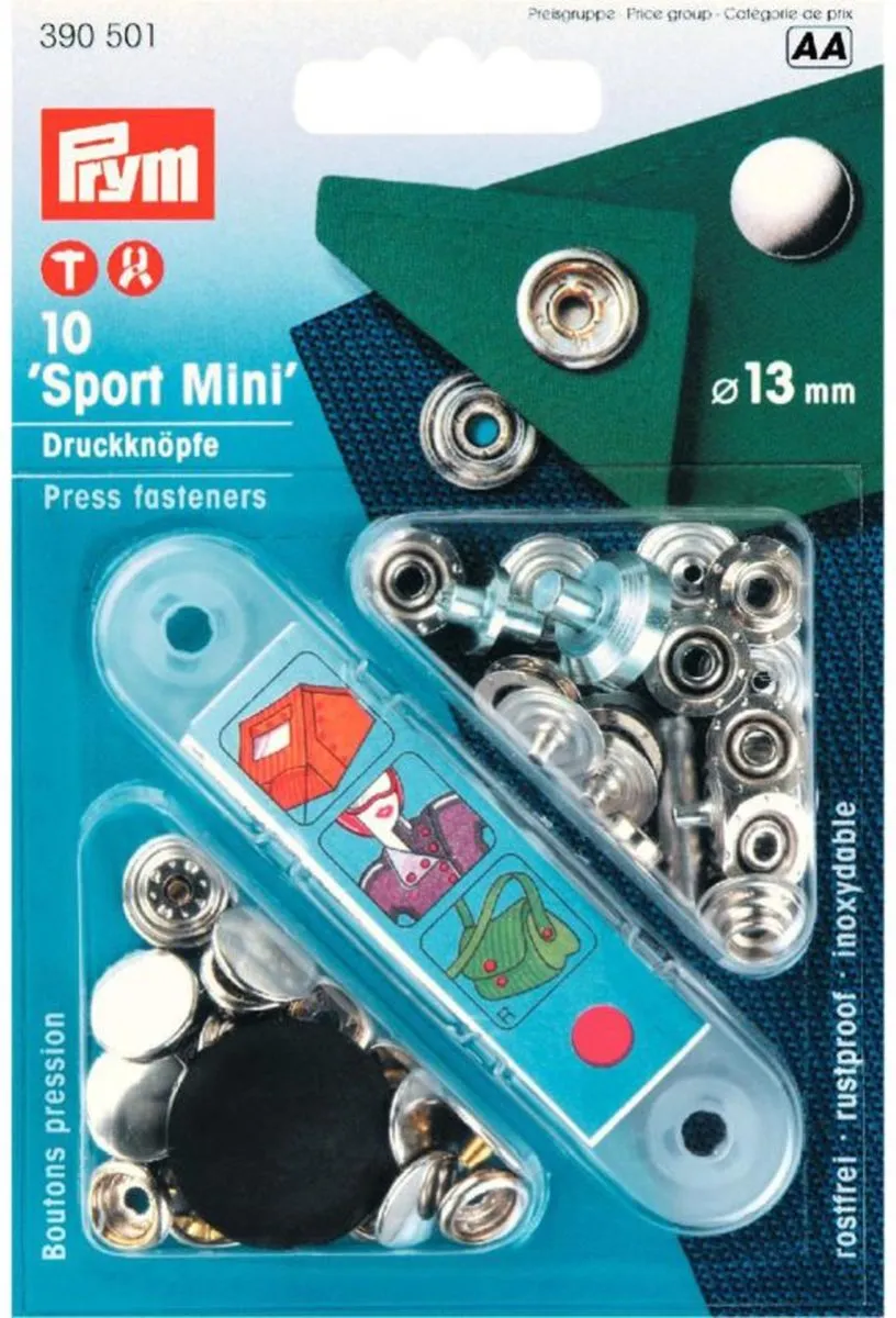 Prym Sport Mini Drukknopen 13mm