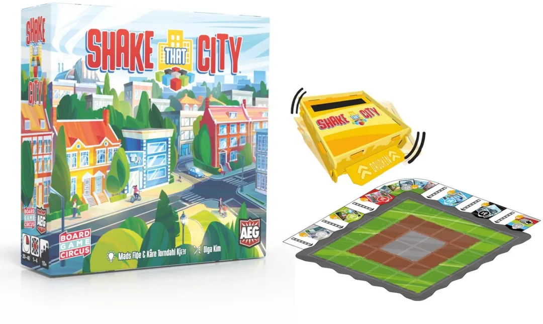 HOT Games Shake That City Bordspel - 4 Spelers