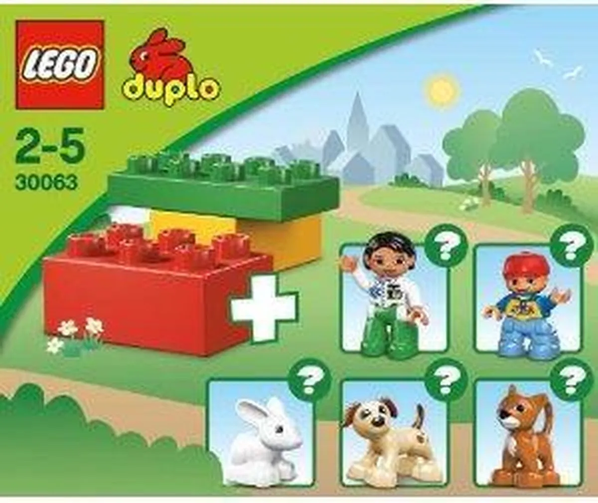 LEGO Duplo 30063 Stad/Boerderij Verrassingszakje - 4 Stukken - Multicolor