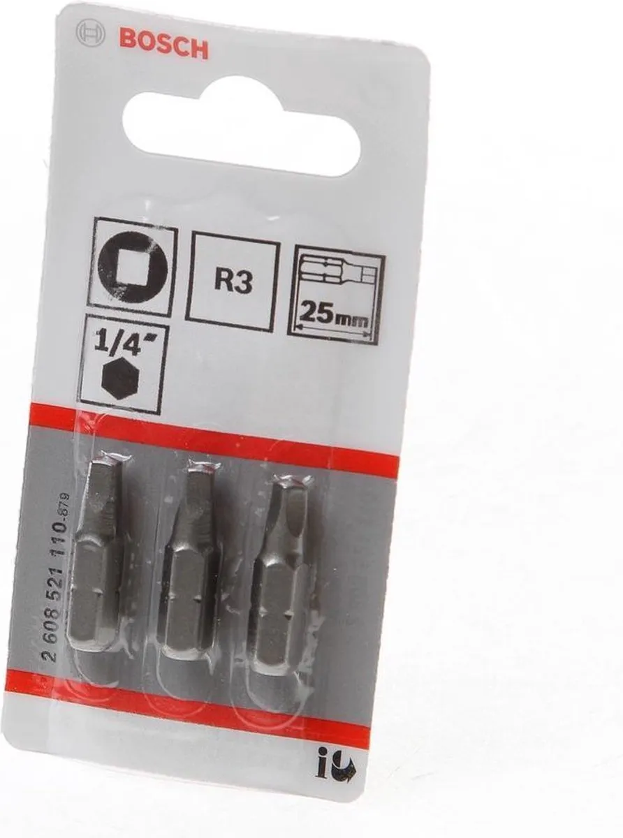 Bosch BIT 4-Kant 25mm 2608521110