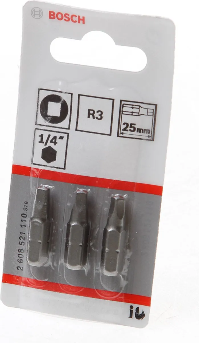 Bosch BIT 4-Kant 25mm 2608521110