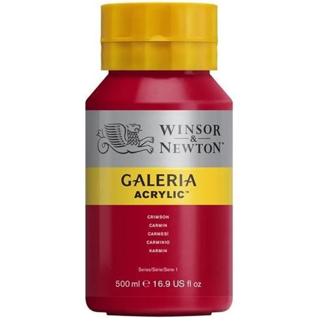 Winsor & Newton Galeria Acryl 500ml Crimson
