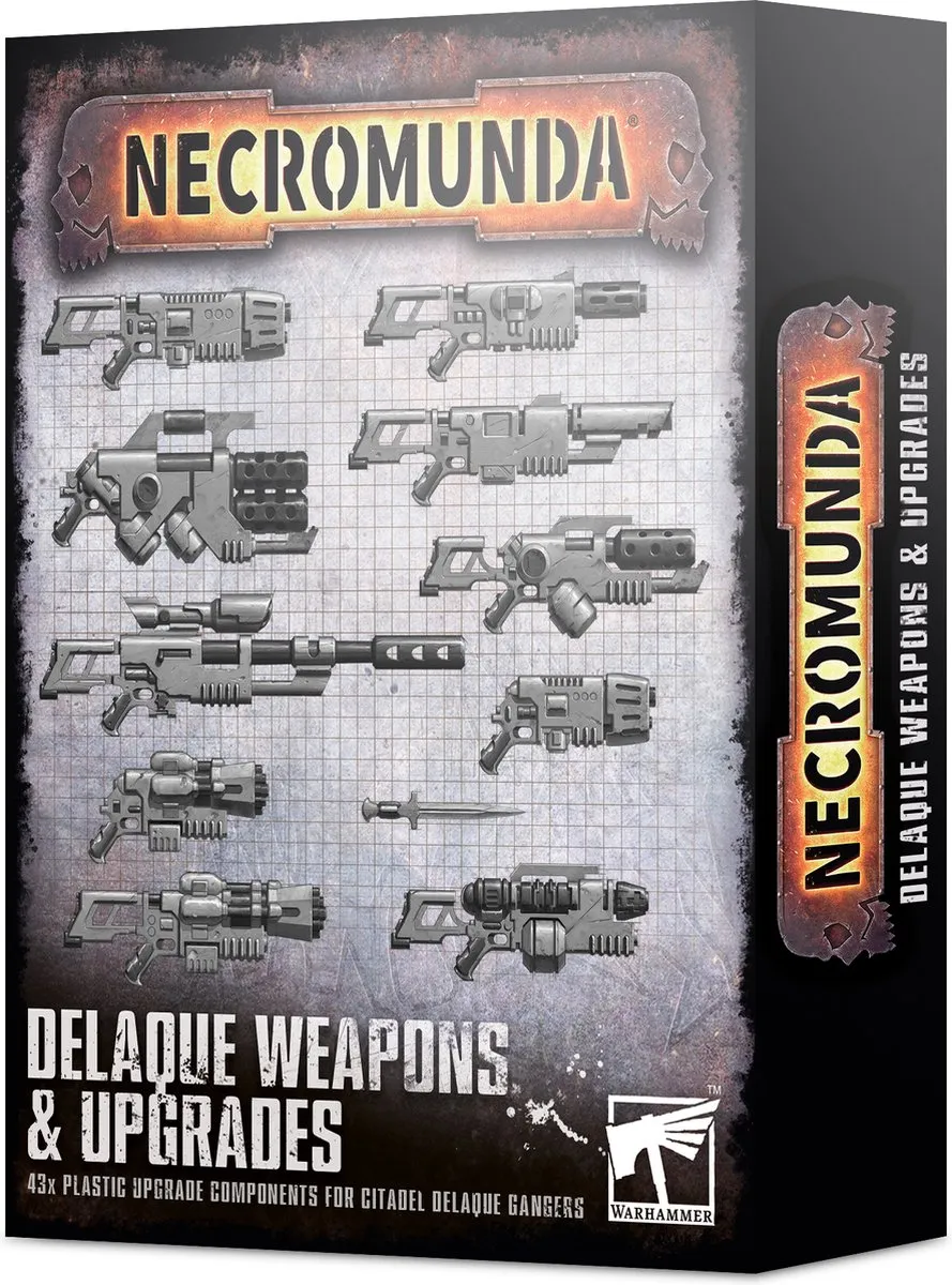 Games Workshop Necromunda Delaque Wapens & Upgrades