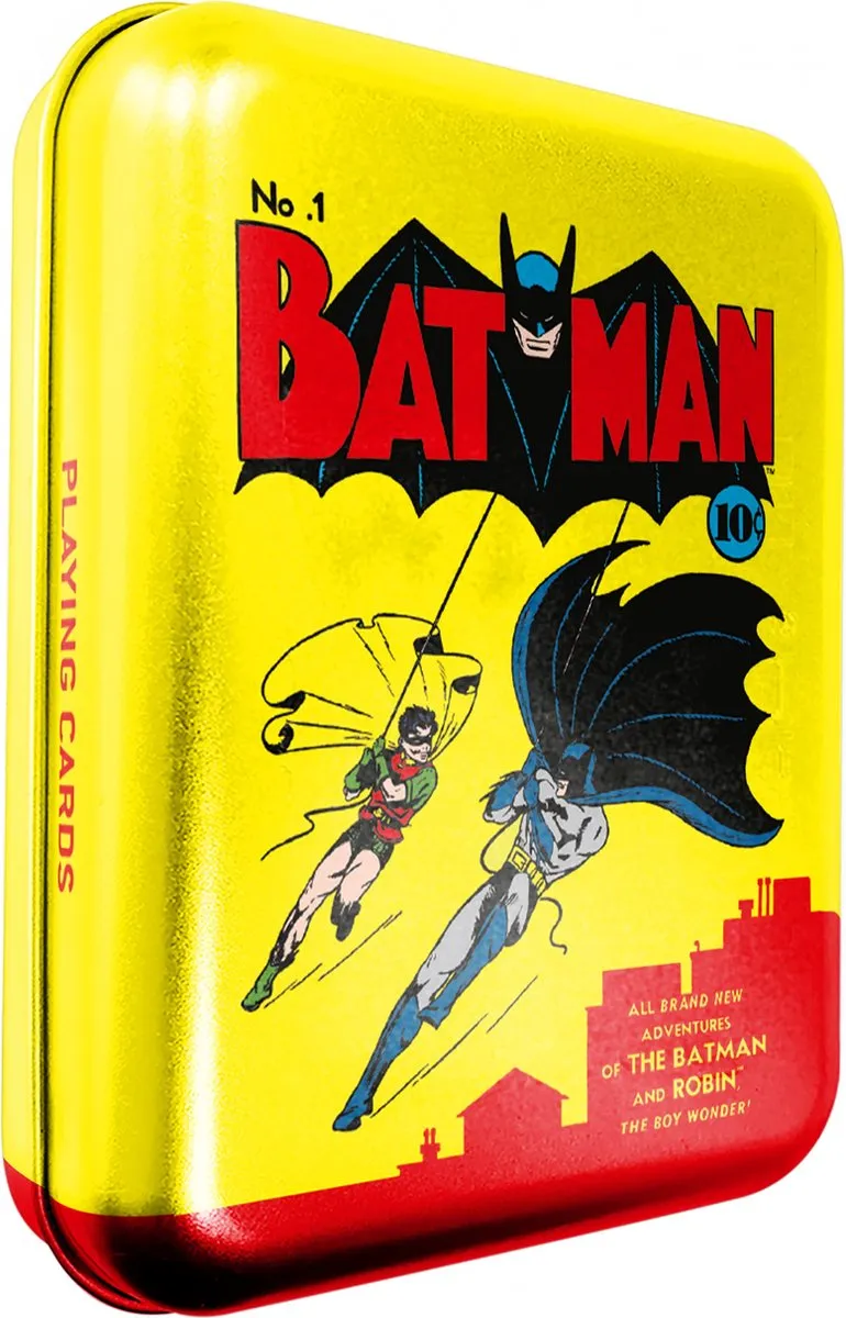 Cartamundi DC Comics Batman Speelkaarten In Blik