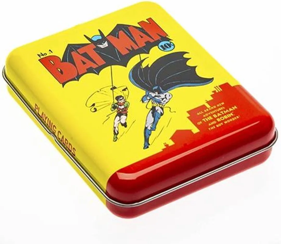 Cartamundi DC Comics Batman Speelkaarten In Blik - 56-delig