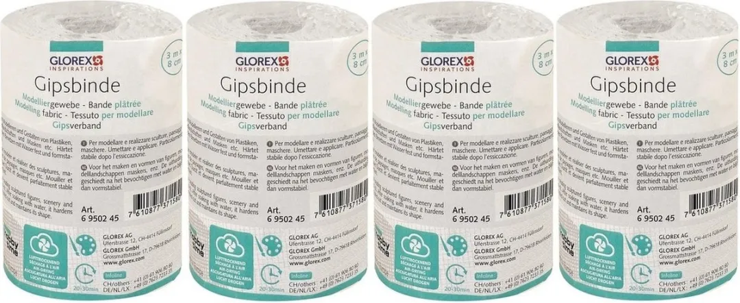 Glorex Keratex Zwangere Buik Gips