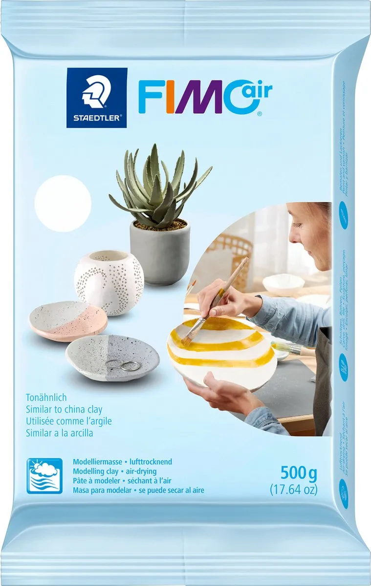 STAEDTLER FIMO air Boetseerklei 500g - Wit