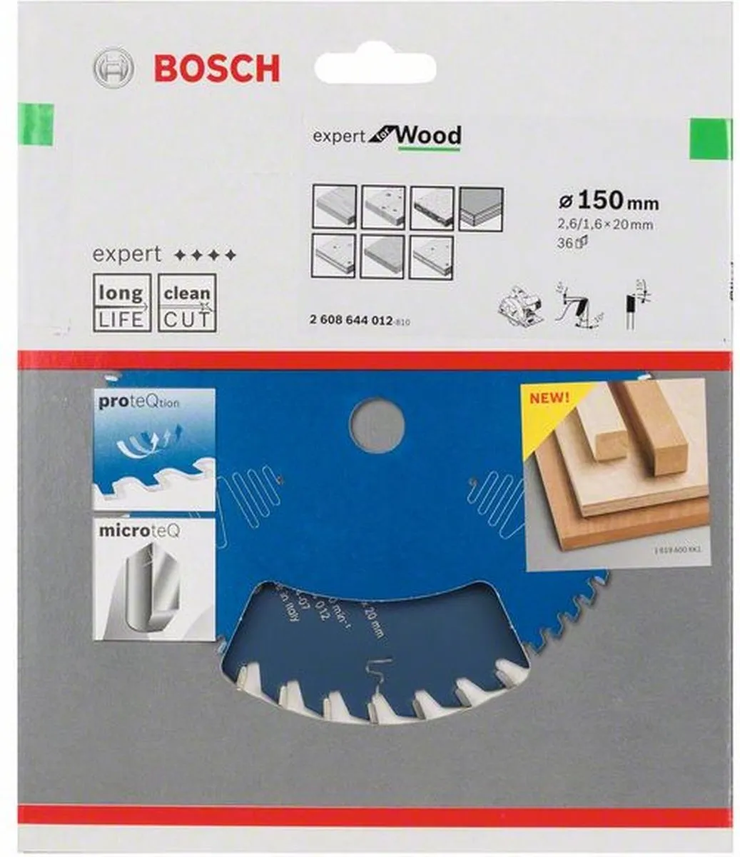 Bosch S1156XHM Reciprozaagblad 150mm