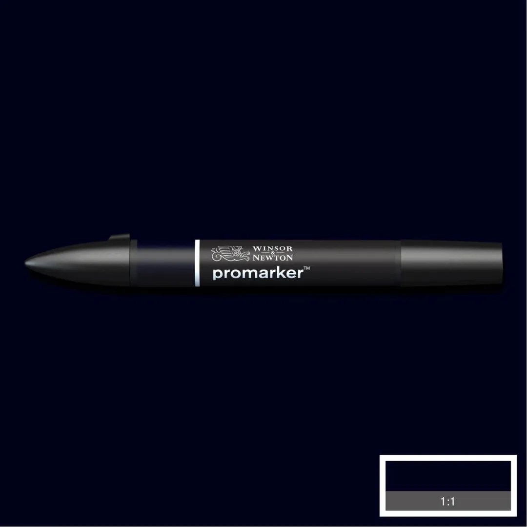 Winsor & Newton Promarker Blue Black XBB