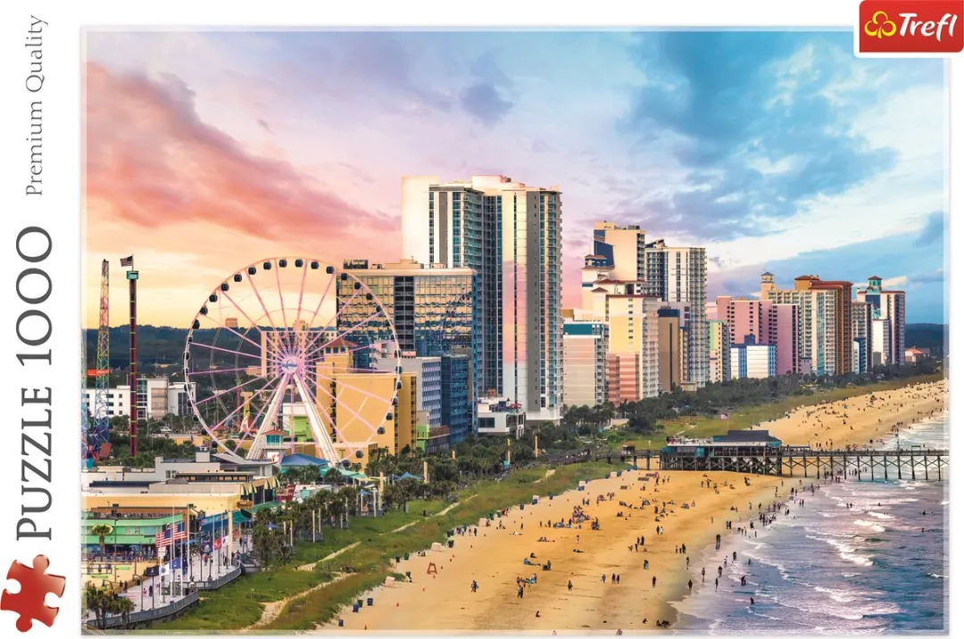 Trefl Puzzle Myrtle Beach 1000 Stuks - Multicolor