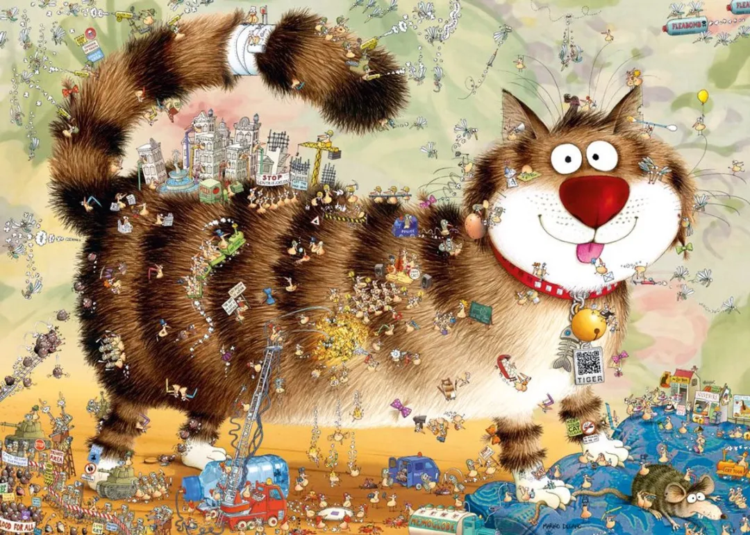 Heye Legpuzzel Katten 1000 Stuks