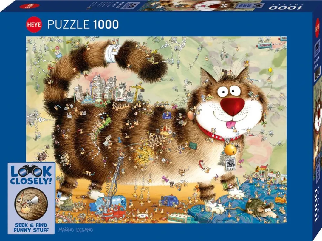 Heye Legpuzzel Katten 1000 Stuks - Multicolor