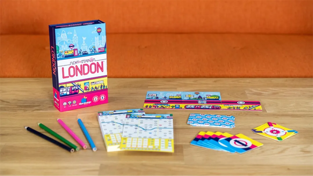 Geronimo Games Next Station: London Kaartspel - 1-4 Spelers