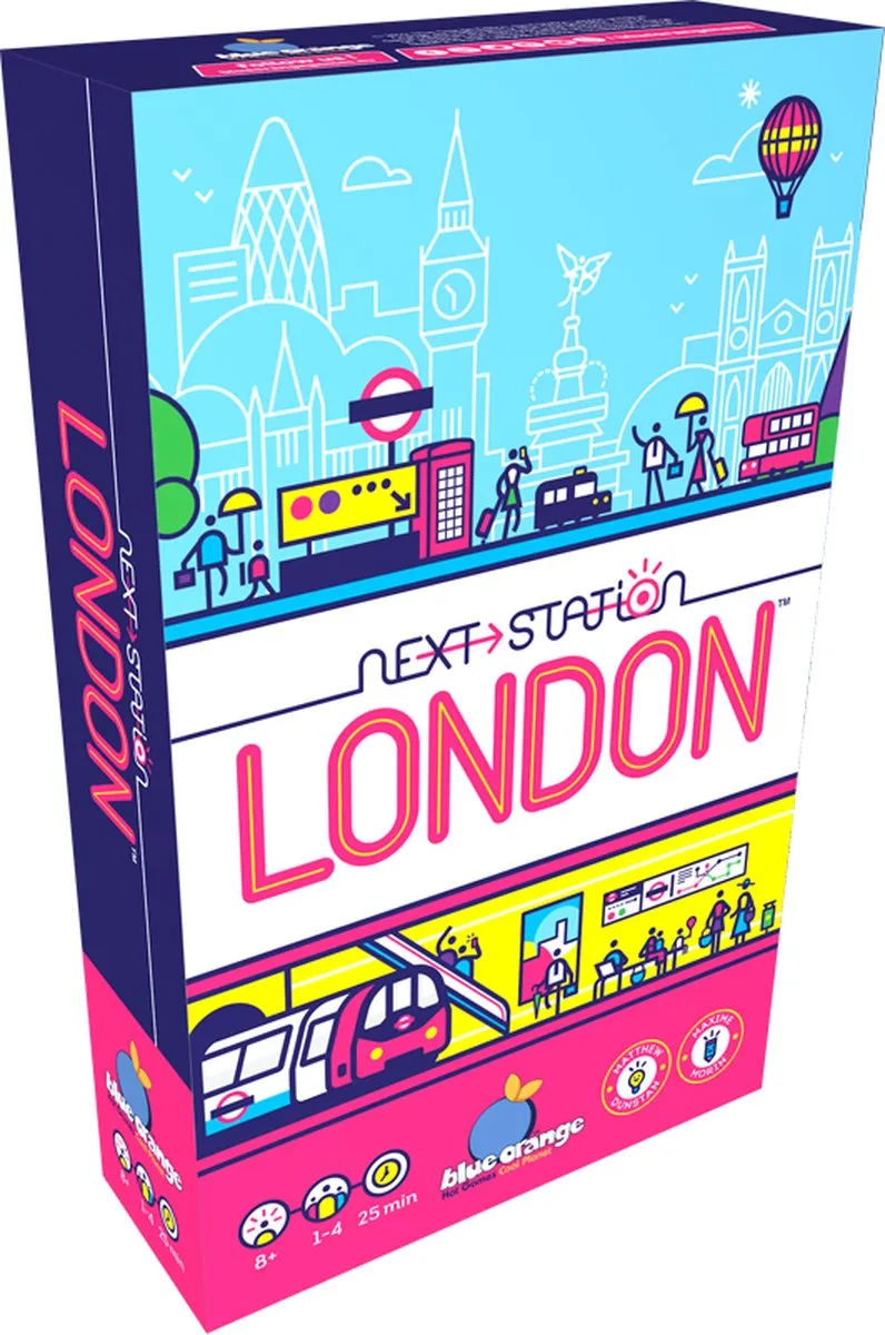 Geronimo Games Next Station: London Kaartspel