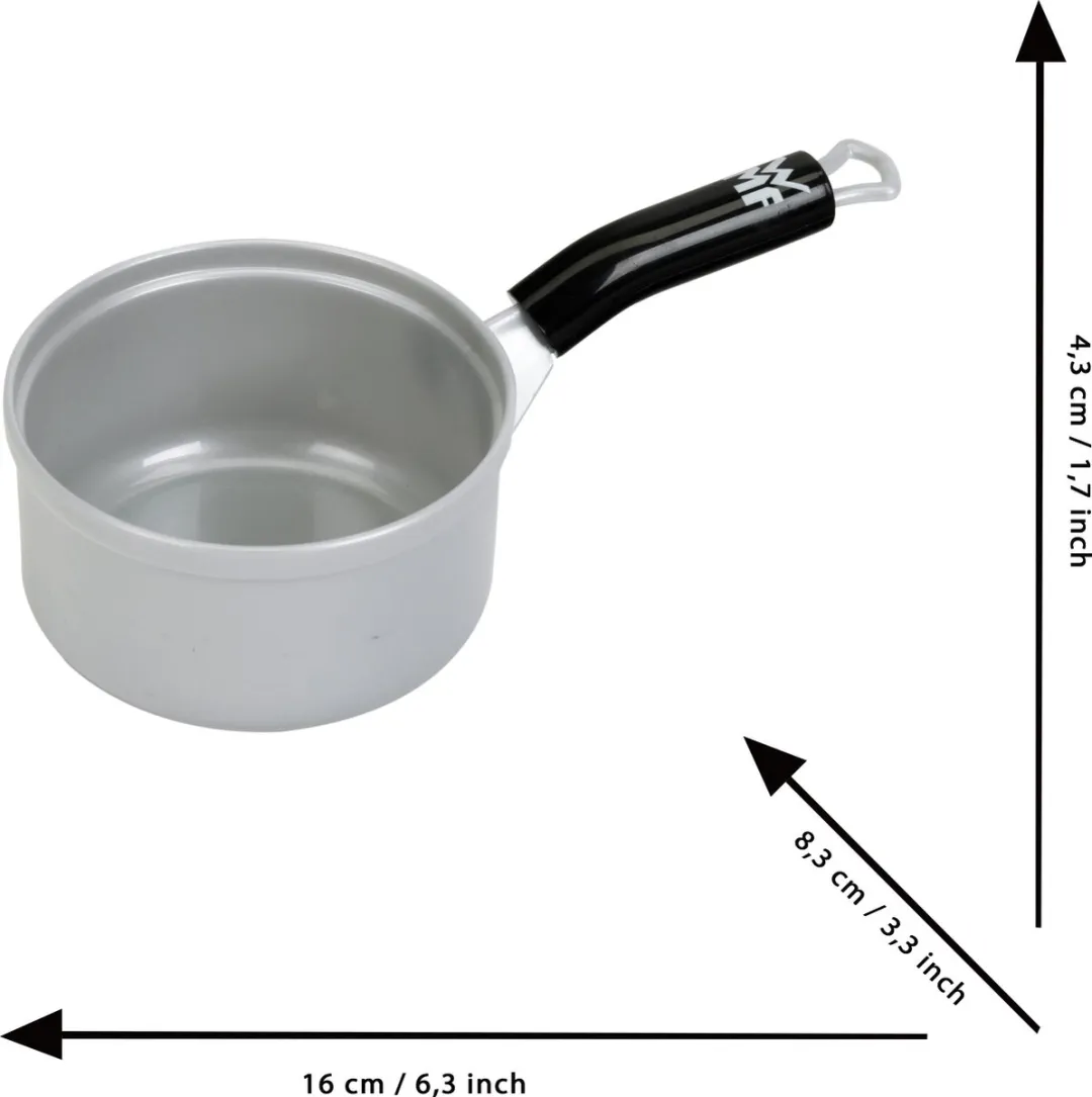 Klein Toys WMF 3-delige pannenset - Grijs/Zwart