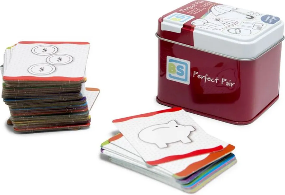 BS Toys Perfect Paar Memo Memory Kaartspel - 6 Spelers