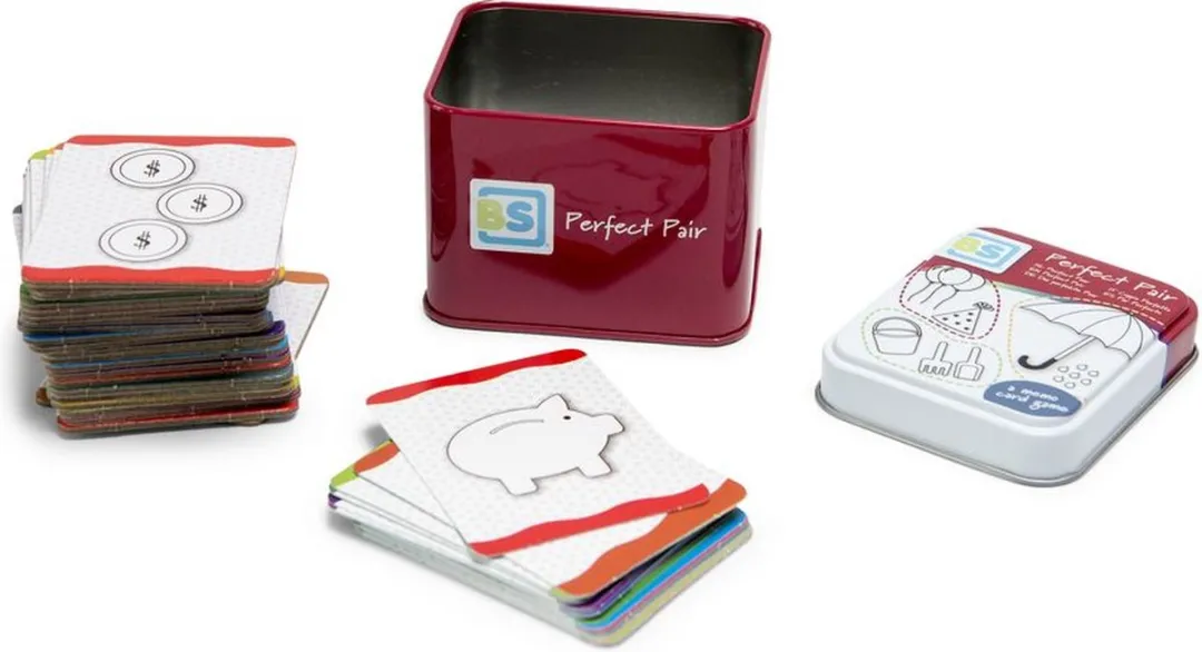 BS Toys Perfect Paar Memo Memory Kaartspel - 6 Spelers