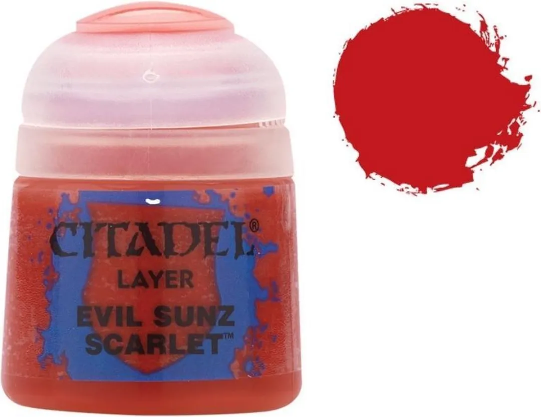 Games Workshop Citadel Layer Evil Sunz Scarlet