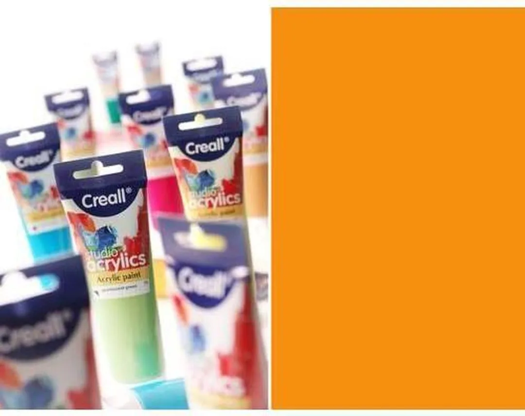 Creativ Company Creall Studio Acrylverf Warm Geel 120ml