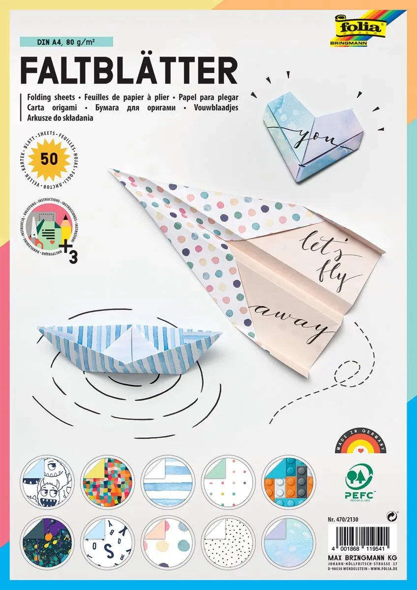 Folia Vouwpapier A4