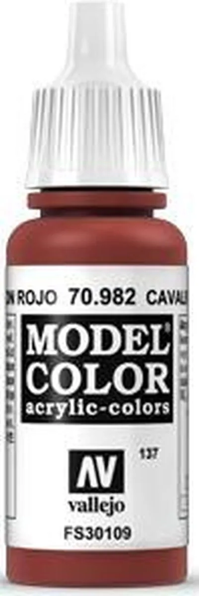 Vallejo Model Color Cavalry Brown Acrylverf 17ml
