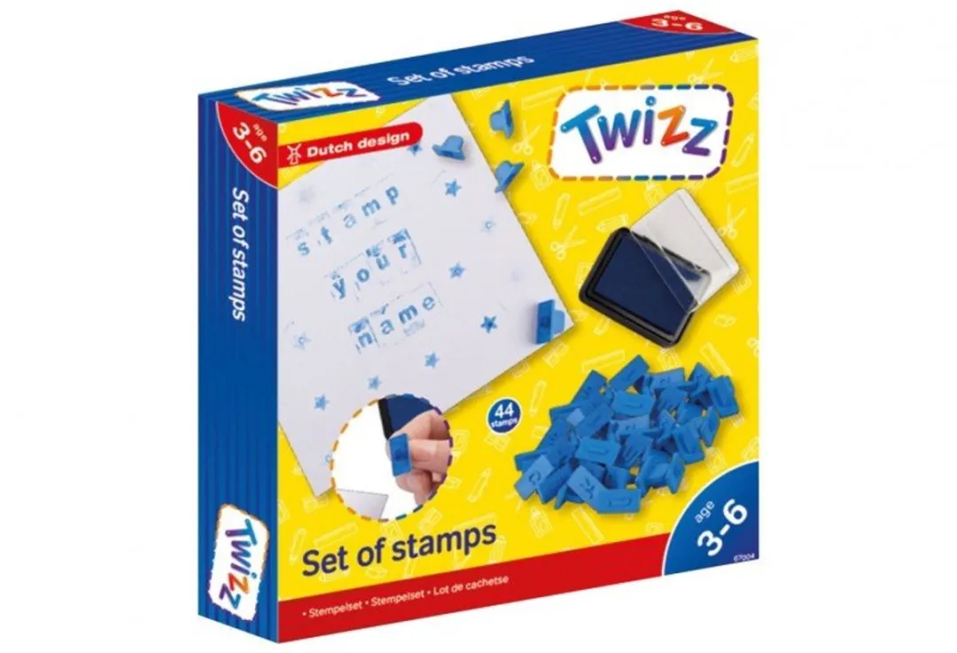 Johntoy Twizz Stempelset - Multicolor