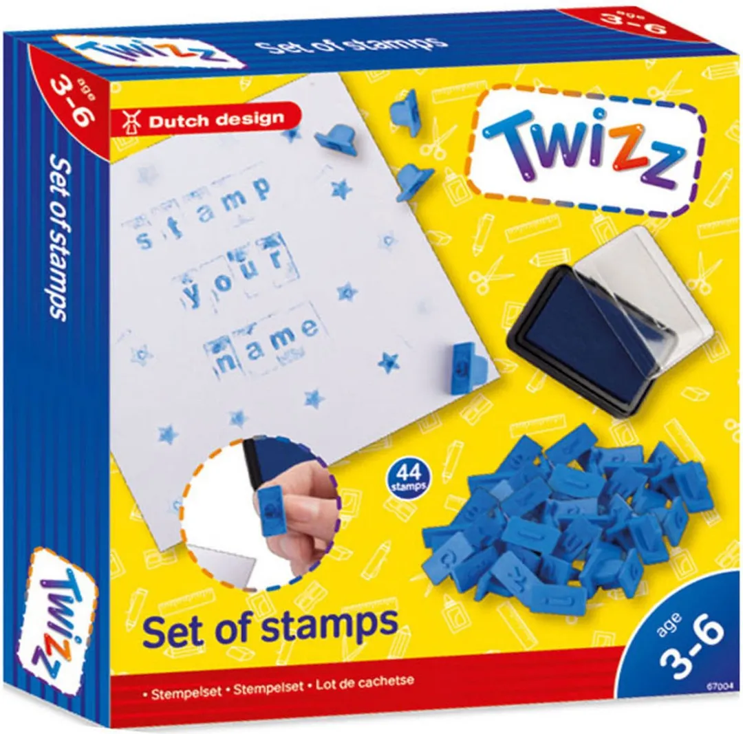 Johntoy Twizz Stempelset - Multicolor