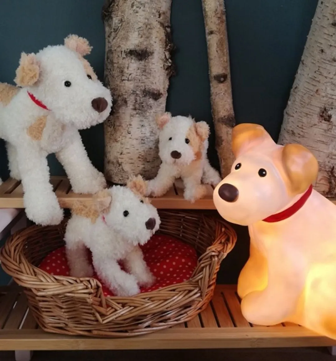 Egmont Toys Knuffel Hond Eliot 23cm - Multikleur