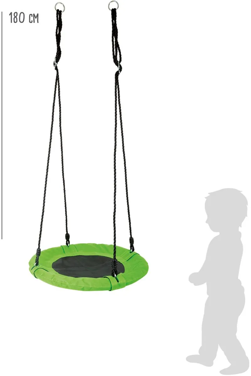 Small Foot Nestschommel Groen 62cm