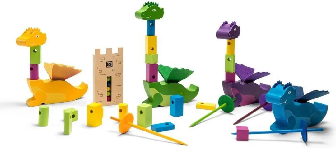 BS Toys Draak Steken GA406 Stapelspel