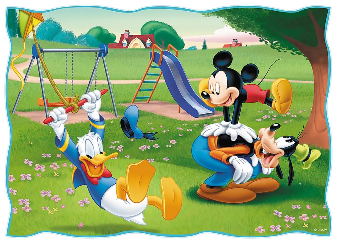 Mickey Mouse 4-in-1 Puzzel