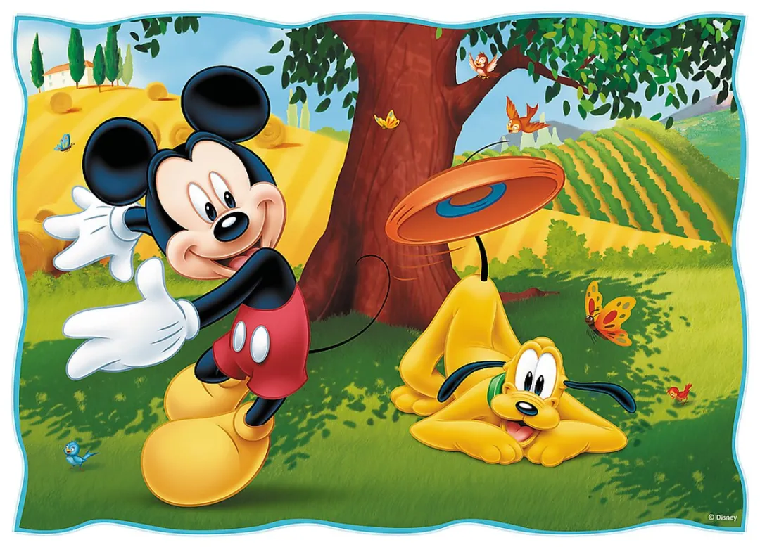 Mickey Mouse 4-in-1 Puzzel