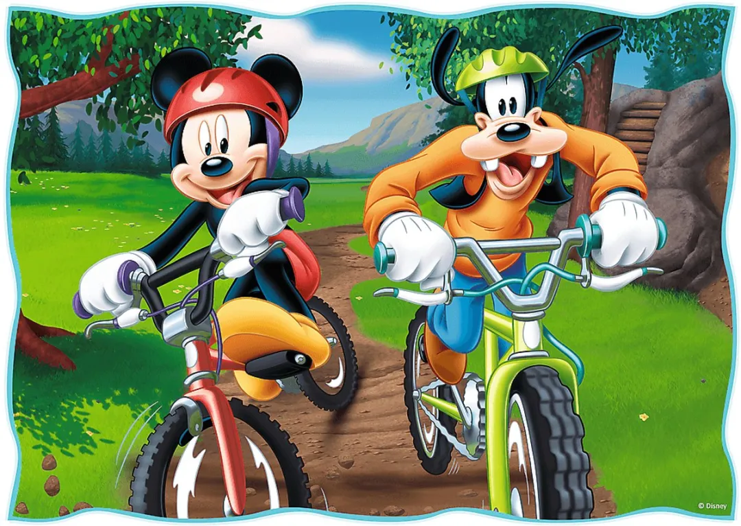 Mickey Mouse 4-in-1 Puzzel