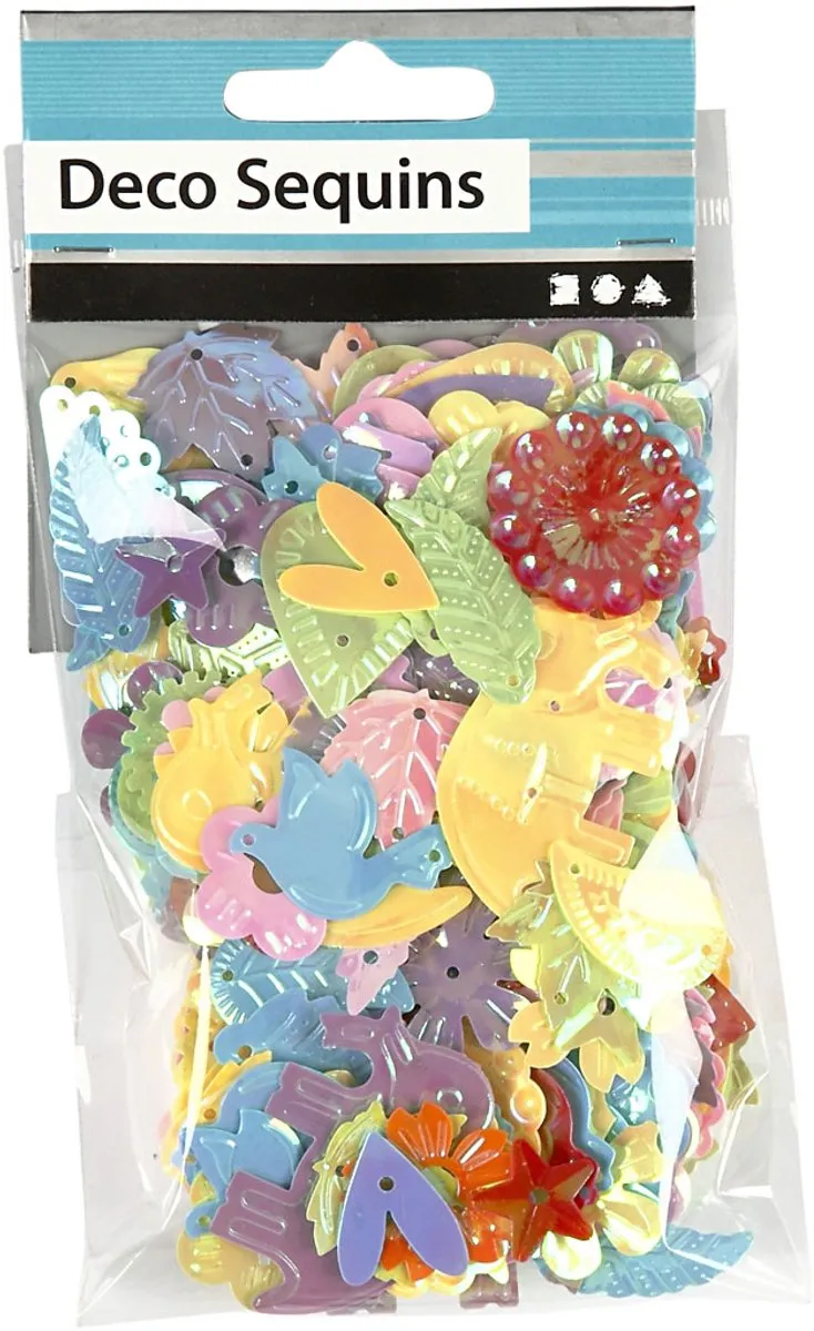 Creativ Company Pailletten Mix Etnisch Pastel 35g