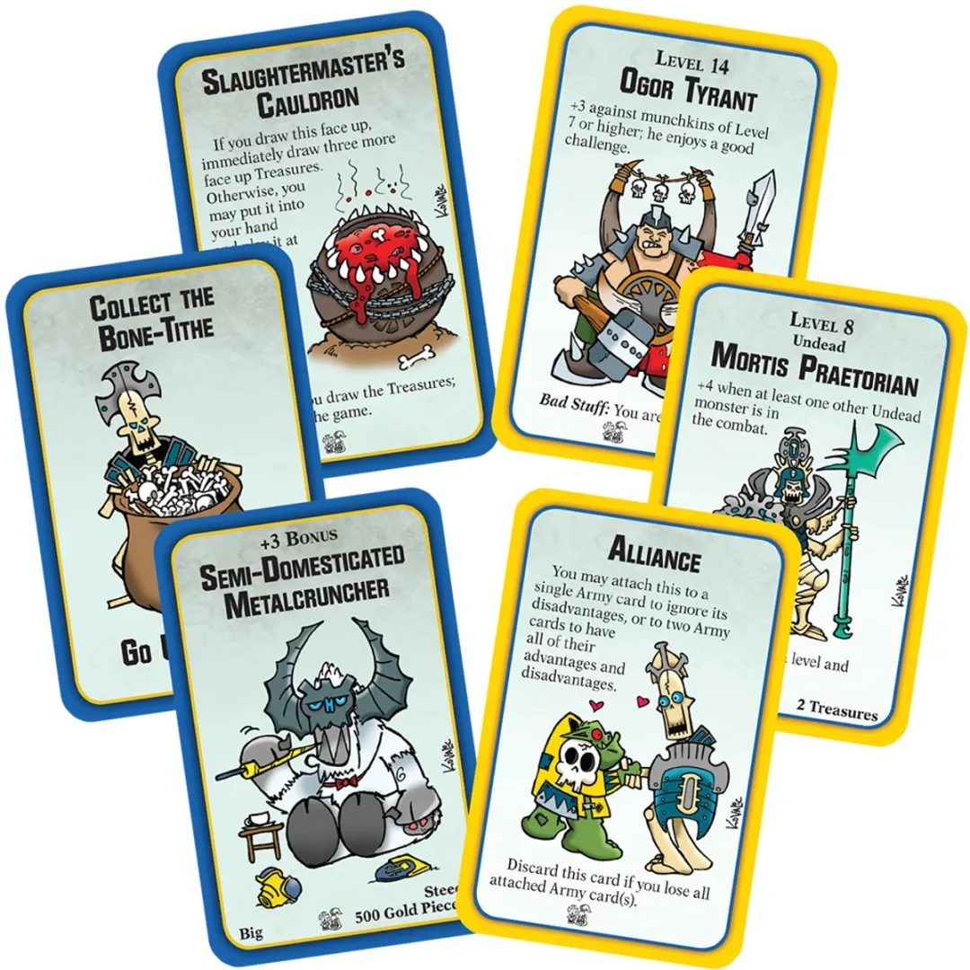 Steve Jackson Games Munchkin Warhammer Age of Sigmar Guts and Gory Kaartspel - 3-6 Spelers