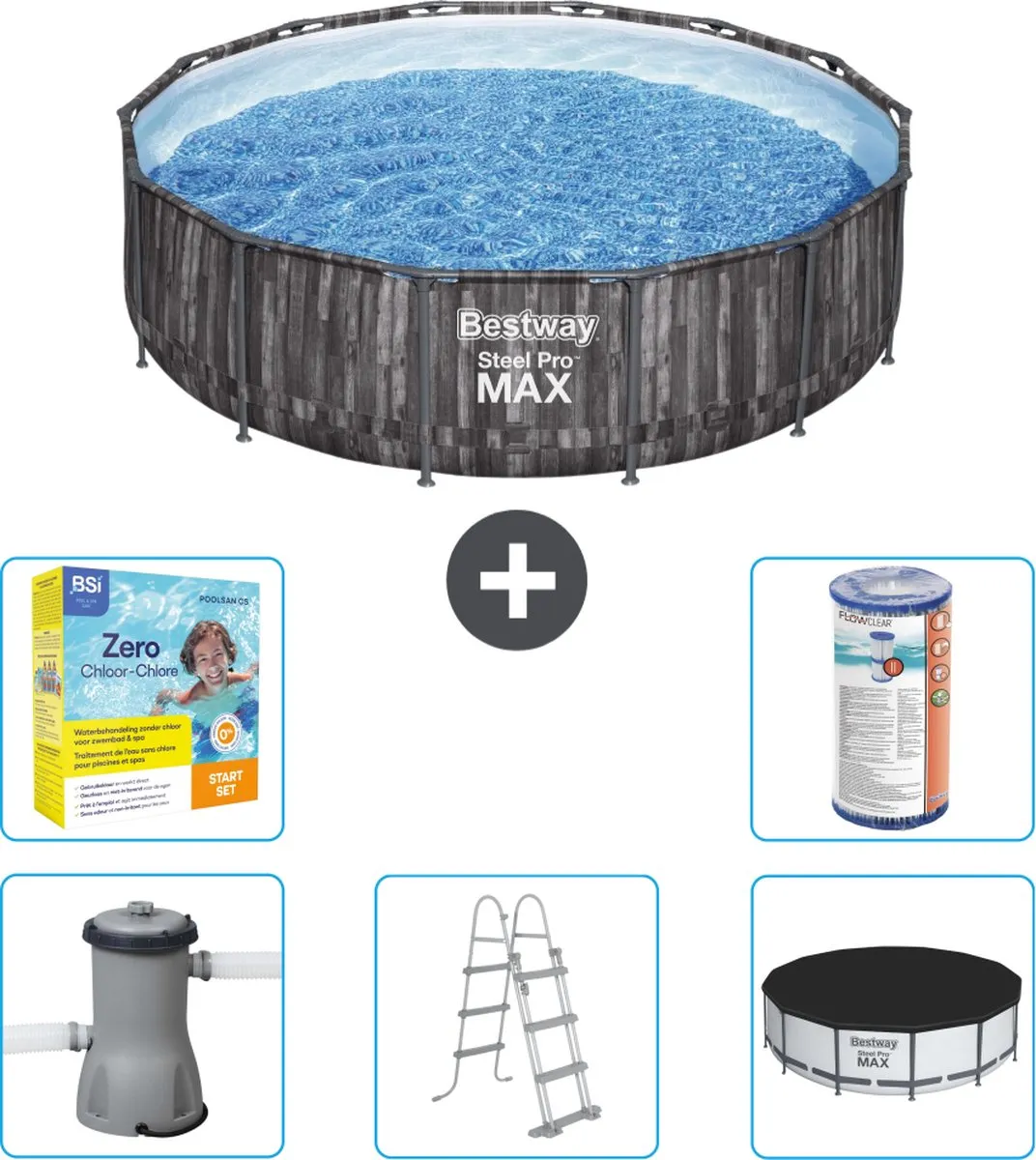 Bestway Steel Pro MAX Zwembad 427cm