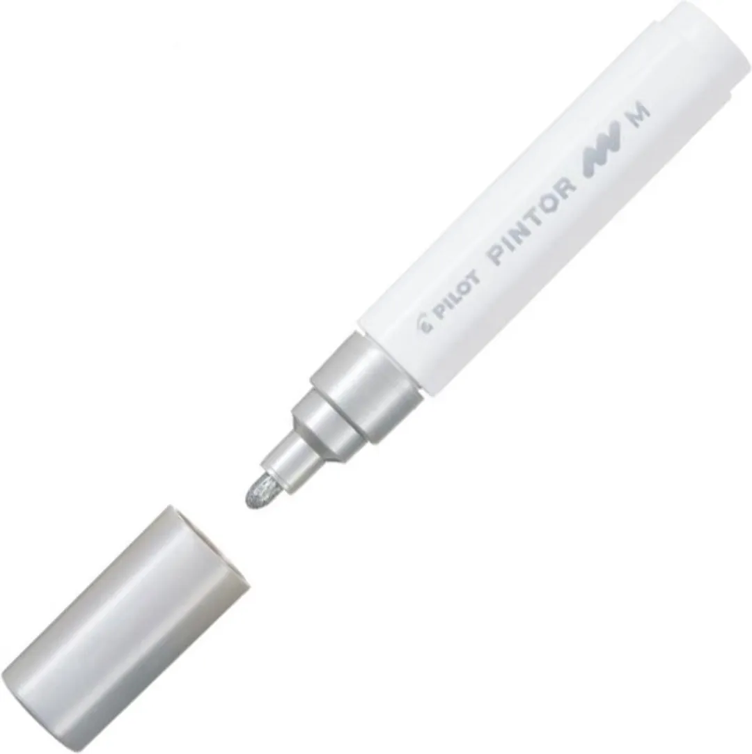 Pilot Pintor Zilveren Verfstift 1,4mm