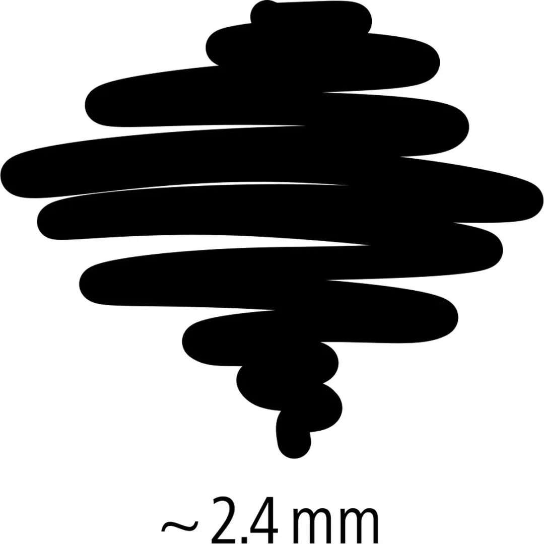 STAEDTLER Lumocolor Paint Marker Zwart