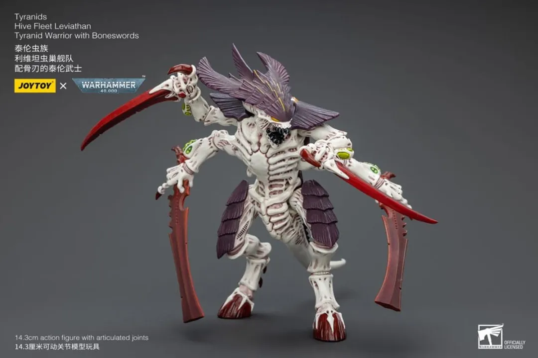 Joy Toy Warhammer 40k Tyranid Warrior JT7004 - 1/18 - 12cm - Multi