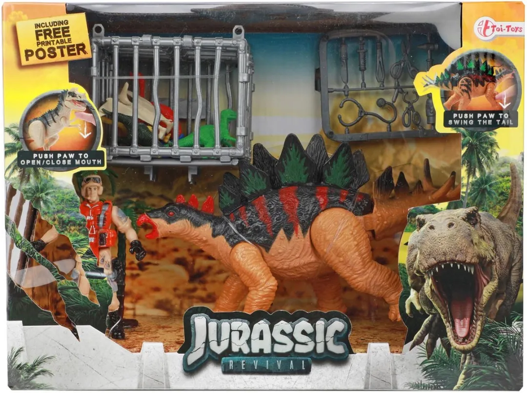 Toi-Toys Speelset Stegosaurus 37546A - Multicolor
